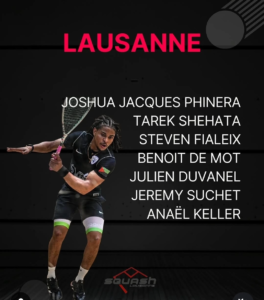 Squash Lausanne en NLA — Nouvelle saison, nouveaux défis
