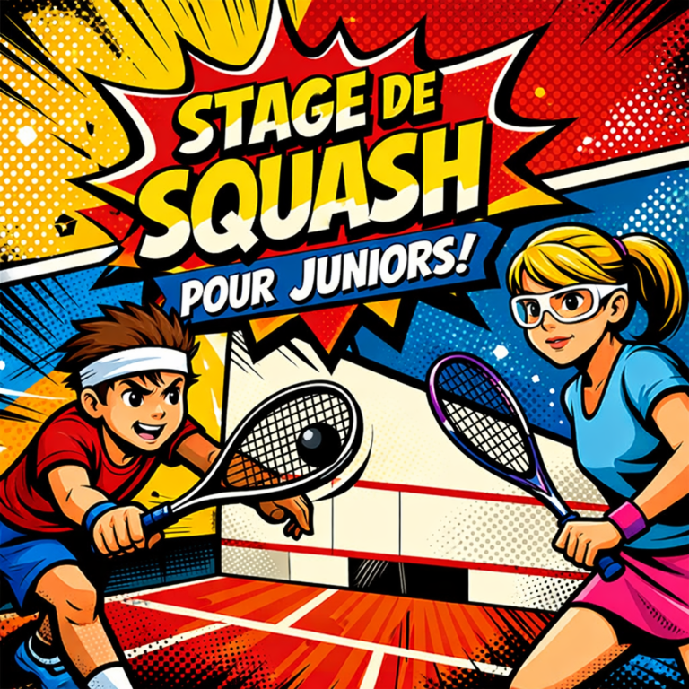 Stage de squash juniors à Berne – 24 & 25 janvier 2025